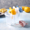 Crystalia Ice Cream Maker, Popsicle Molds, Set of 4